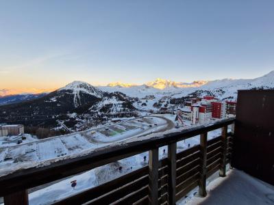 Rent in ski resort Studio sleeping corner 4 people (A2F119) - Résidence Aime 2000 - Flèche - La Plagne - Winter outside