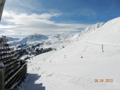 Rent in ski resort Studio 2 people (A2G18) - Résidence Aime 2000 - l'Étoile - La Plagne - Winter outside