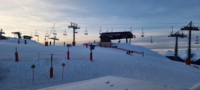 Ski verhuur Studio 4 personen (A2H54) - Résidence Aime 2000 Paquebot des Neiges - La Plagne - Buiten winter