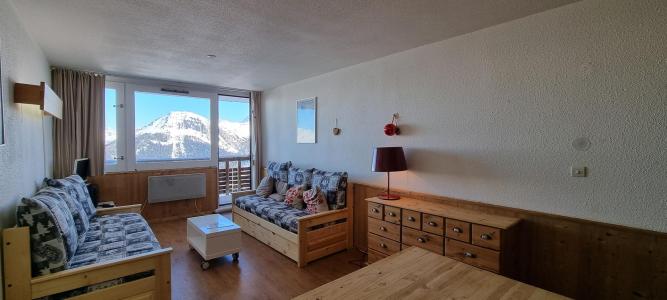 Rent in ski resort 3 room apartment sleeping corner 7 people (A2N152) - Résidence Aime 2000 Paquebot des Neiges - La Plagne - Living room