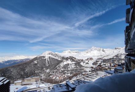 Location au ski Studio cabine 4 personnes (A2M143) - Résidence Aime 2000 Paquebot des Neiges - La Plagne - Extérieur hiver