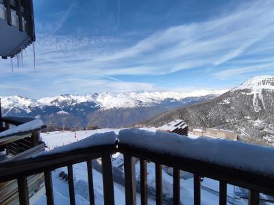 Vacances en montagne Studio cabine 4 personnes (A2M143) - Résidence Aime 2000 Paquebot des Neiges - La Plagne - Extérieur hiver