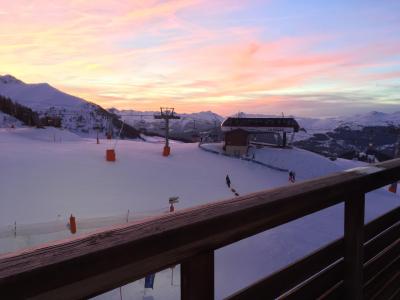 Аренда на лыжном курорте Квартира студия кабина для 4 чел. (M52) - Résidence Aime 2000 Paquebot des Neiges - La Plagne - зимой под открытым небом