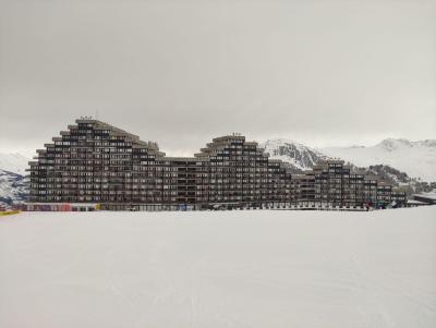 Location au ski Résidence Aime 2000 Paquebot des Neiges - La Plagne - Extérieur hiver