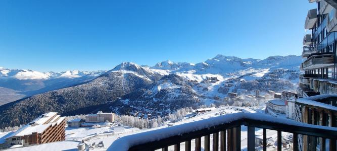 Rent in ski resort Studio 4 people (A2N145) - Résidence Aime 2000 Paquebot des Neiges - La Plagne - Winter outside