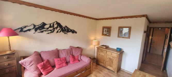 Ski verhuur Studio cabine 4 personen (A2Q54) - Résidence Aime 2000 Paquebot des Neiges - La Plagne - Woonkamer
