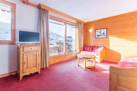 Skiverleih 3-Zimmer-Appartment für 6 Personen (506) - Résidence Aspen - La Plagne - Wohnzimmer