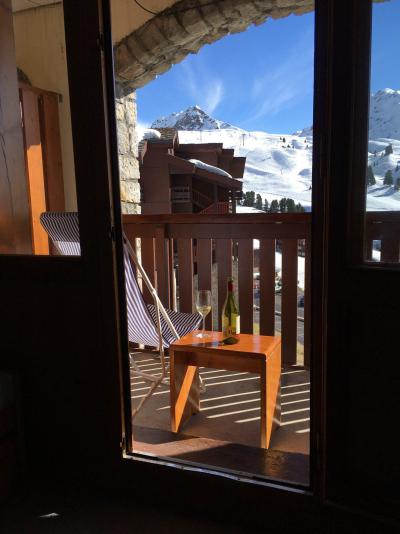 Skiverleih 2-Zimmer-Appartment für 5 Personen (13) - Résidence Carène - La Plagne - Terrasse