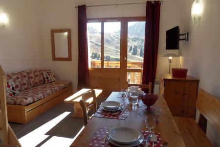 Ski verhuur Appartement 2 kamers mezzanine 5 personen (48) - Résidence Carène - La Plagne - Woonkamer