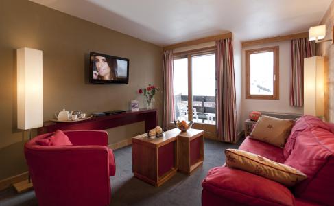 Rent in ski resort Résidence Centaure - La Plagne - Living room