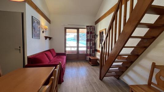 Ski verhuur Appartement 3 kamers 6 personen (417) - Résidence Cervin - La Plagne - Woonkamer