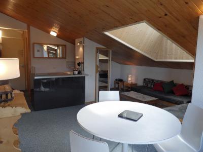 Ski verhuur Studio cabine 4 personen (1303) - Résidence Croix du Sud - La Plagne - Woonkamer