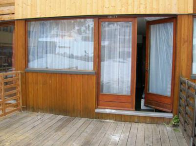 Rent in ski resort Studio 4 people (115) - Résidence du Pelvoux - La Plagne - Terrace