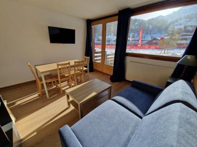 Location au ski Studio cabine 5 personnes (116) - Résidence du Pelvoux - La Plagne - Séjour