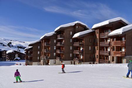 Location au ski Résidence Emeraude - La Plagne - Extérieur hiver
