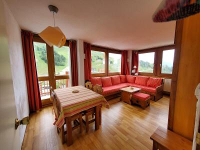 Ski verhuur Appartement 2 kamers 5 personen (141) - Résidence Everest - La Plagne - Woonkamer