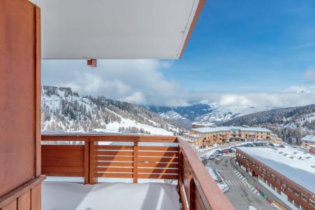 Ski verhuur Appartement 2 kamers 6 personen (55) - Résidence la Meije - La Plagne - Balkon