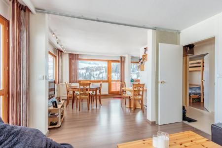 Ski verhuur Appartement 2 kamers 6 personen (55) - Résidence la Meije - La Plagne - Woonkamer