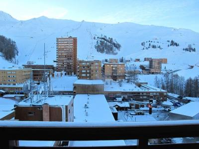 Ski verhuur Appartement 2 kamers 7 personen (51) - Résidence la Meije - La Plagne - Balkon