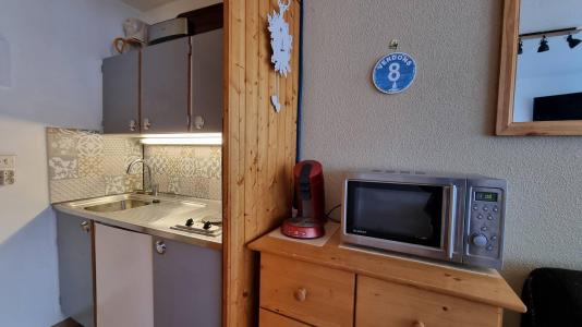 Ski verhuur Studio bergnis 4 personen (2) - Résidence la Taiga - La Plagne - Keuken