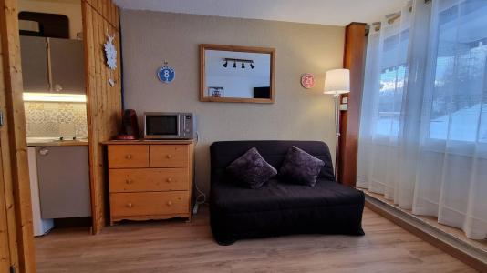 Ski verhuur Studio bergnis 4 personen (2) - Résidence la Taiga - La Plagne - Woonkamer