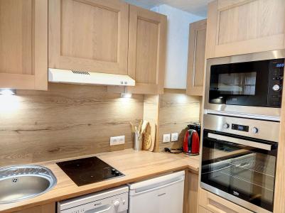 Alquiler al esquí Apartamento 2 piezas para 4 personas (50) - Résidence le Carroley A - La Plagne - Kitchenette