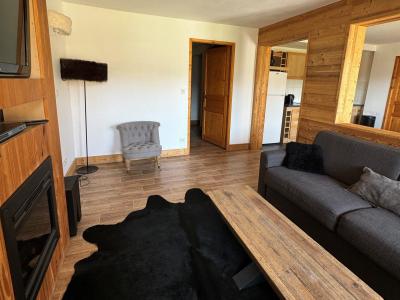 Skiverleih 4-Zimmer-Holzhütte für 8 Personen (319) - Résidence le Centaure - La Plagne - Wohnzimmer