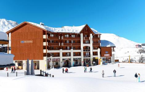 Location au ski Résidence le Cervin - La Plagne - Extérieur hiver