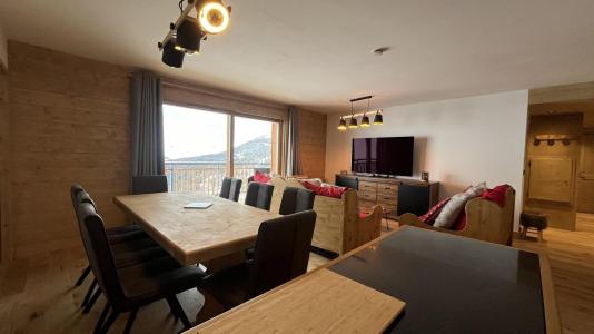 Аренда на лыжном курорте Апартаменты 4 комнат 6 чел. (C15) - Résidence le Manaka - La Plagne - Салон