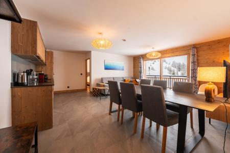 Rent in ski resort 4 room apartment 8 people (C06) - Résidence le Manaka - La Plagne - Living room