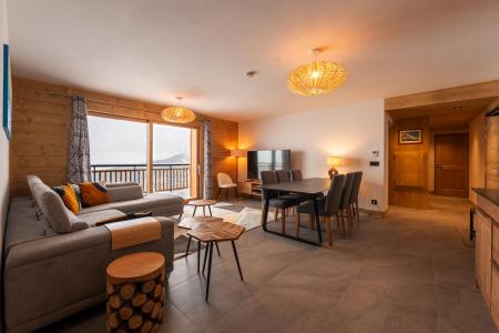 Аренда на лыжном курорте Апартаменты 4 комнат 8 чел. (C06) - Résidence le Manaka - La Plagne - Салон