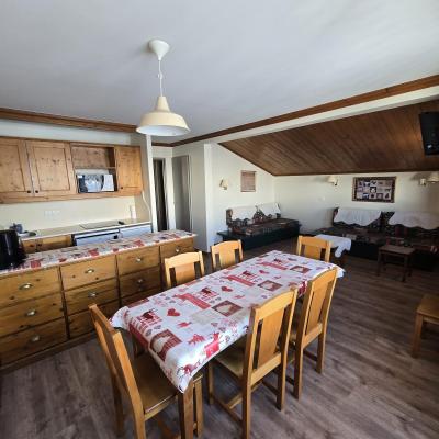 Skiverleih 3-Zimmer-Appartment für 7 Personen (610) - Résidence le Mont Soleil A - La Plagne - Wohnzimmer