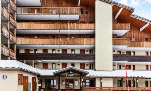 Vacances en montagne Appartement 2 pièces 4 personnes (Confort 35m²) - Résidence le Mont Soleil - Maeva Home - La Plagne - Extérieur hiver