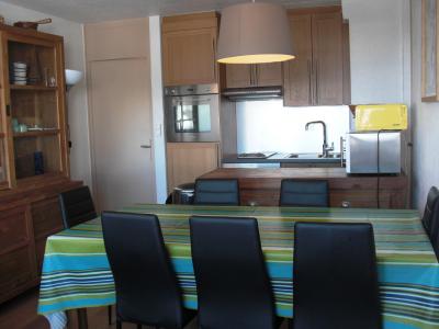 Rent in ski resort 3 room apartment 6 people (34) - Résidence le Mustag - La Plagne - Living room