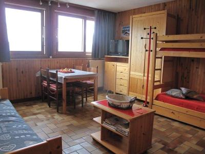 Ski verhuur Studio 4 personen (111) - Résidence le Vercors - La Plagne - Woonkamer