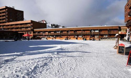 Skiverleih 3-Zimmer-Appartment für 6 Personen (50m²-1) - Résidence Les Ecrins - La Plagne - Draußen im Winter