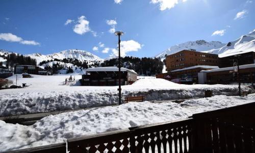Skiverleih 3-Zimmer-Appartment für 6 Personen (50m²-1) - Résidence Les Ecrins - La Plagne - Draußen im Winter