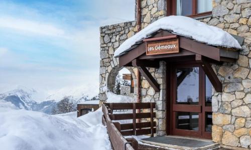 Аренда на лыжном курорте Résidence Les Gémeaux MH - La Plagne - зимой под открытым небом