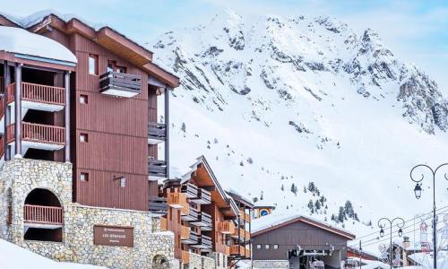 Skiverleih Résidence Les Gémeaux MH - La Plagne - Draußen im Winter