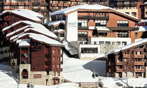 Skiverleih Résidence les Gémeaux -MH - La Plagne - Draußen im Winter