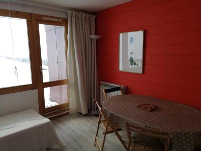 Ski verhuur Appartement 2 kamers 6 personen (F18) - Résidence les Gentianes - La Plagne - Woonkamer