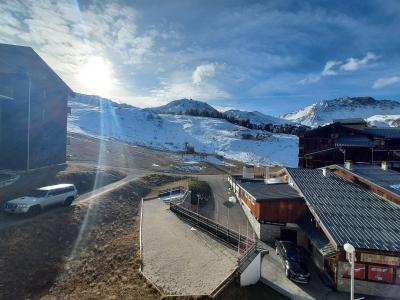 Ski verhuur Studio 3 personen (360) - Résidence les Hameaux I - La Plagne - Balkon