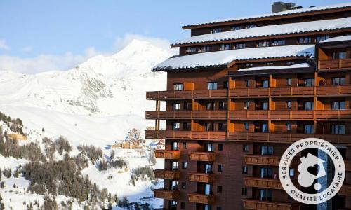 Location au ski Résidence les Hauts Bois - MH - La Plagne - Extérieur hiver