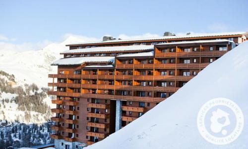 Location au ski Résidence les Hauts Bois - MH - La Plagne - Extérieur hiver