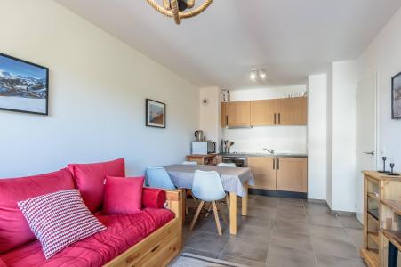 Skiverleih 2-Zimmer-Appartment für 4 Personen (A401) - Résidence Lodges 1970 - La Plagne - Wohnzimmer