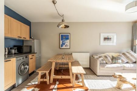 Skiverleih 3-Zimmer-Appartment für 4 Personen (B503) - Résidence Lodges 1970 - La Plagne - Kochnische