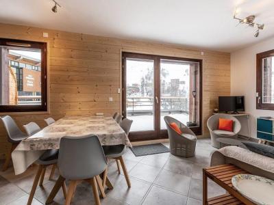 Skiverleih 3-Zimmer-Appartment für 6 Personen (A405) - Résidence Lodges 1970 - La Plagne - Wohnzimmer