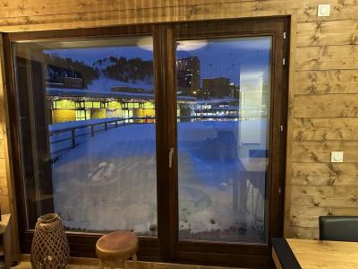 Wynajem na narty Apartament 3 pokojowy 4 osób (605) - Résidence Lodges 1970 - La Plagne - Taras