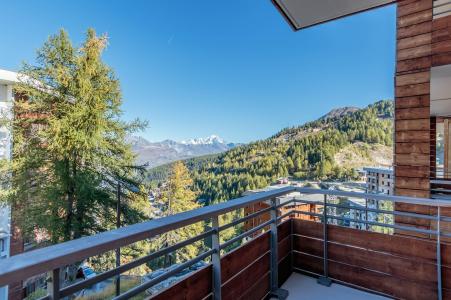 Soggiorno sugli sci Appartamento 2 stanze per 4 persone (A401) - Résidence Lodges 1970 - La Plagne - Balcone