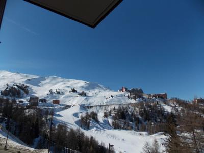 Ski verhuur Appartement 2 kamers 4 personen (A401) - Résidence Lodges 1970 - La Plagne - Balkon